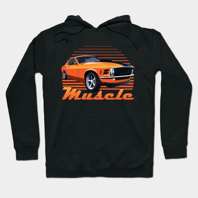 Muscle Hoodie by MommyTee